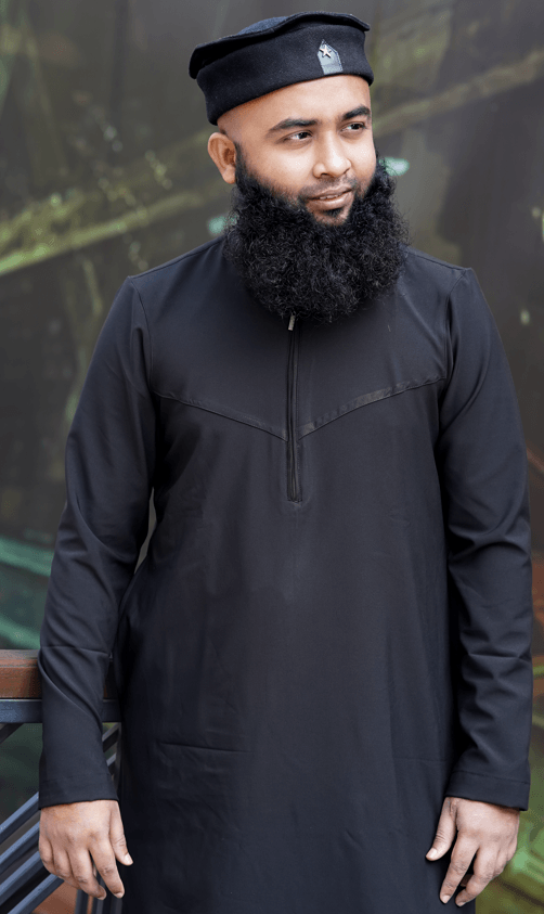 Premium Thobe – Black