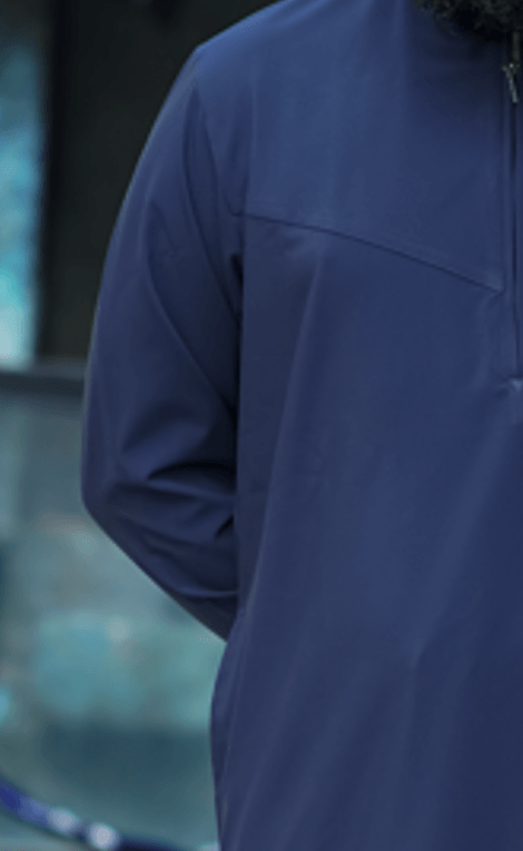 Premium Jubba Thobe – Blue - Image 3