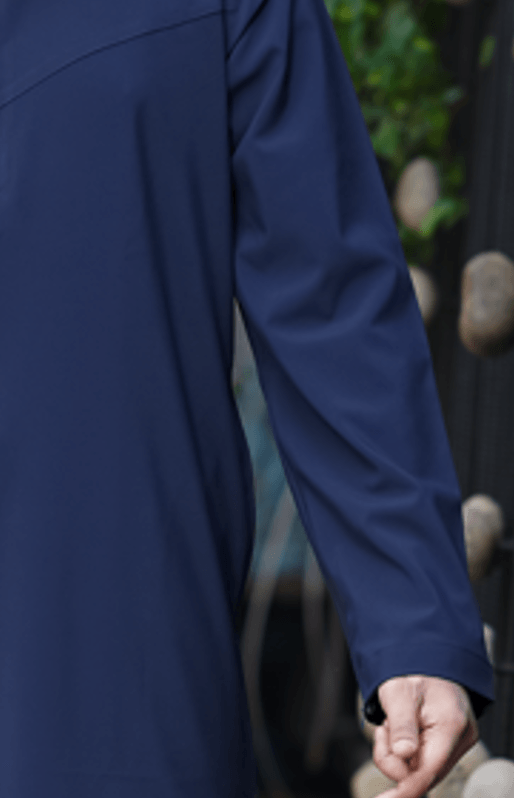 Premium Jubba Thobe – Blue - Image 2